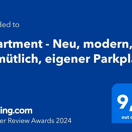 - Modern, Gemuetlich, Eigener Parkplatz Apartment Cologne